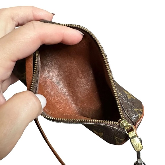 Louis Vuitton Monogram Leather 1980's Papillon 30 & Mini Papillon Dust Bag Set - Picture 7 of 11